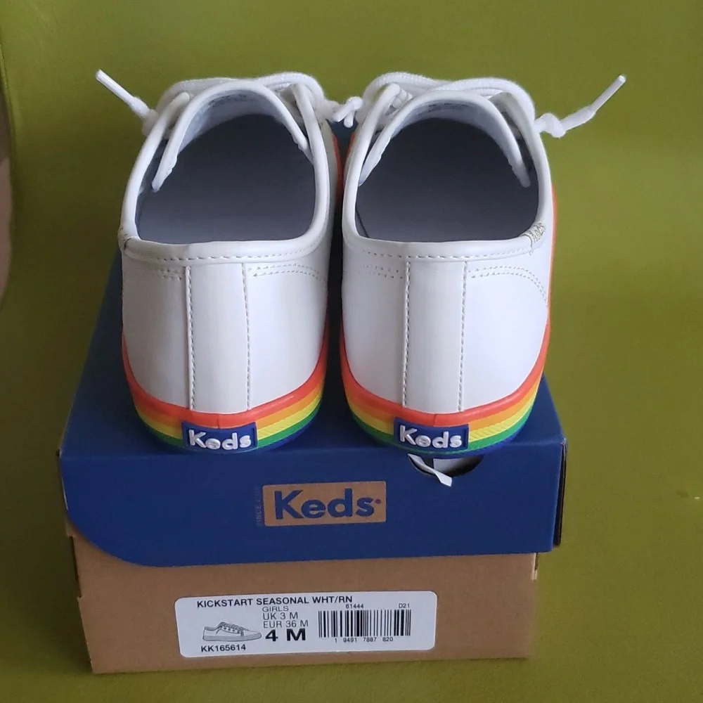 KEDS Кickstart Seasonal WHT/RN sneakers